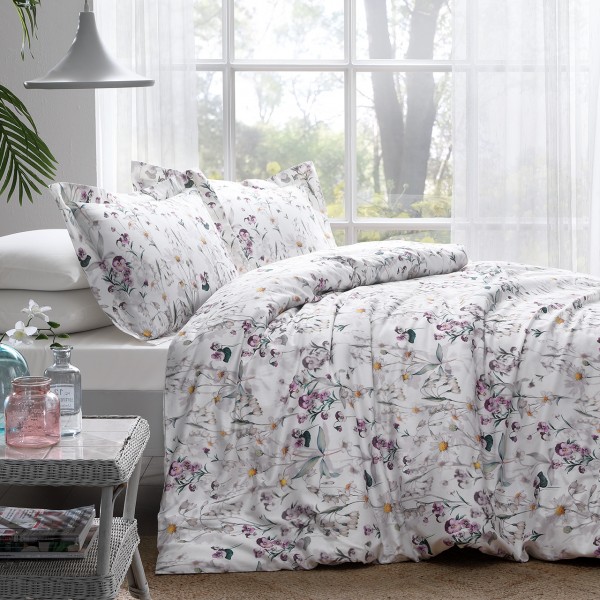 Комплект постельного белья Tivolyo home DAISY кремовый